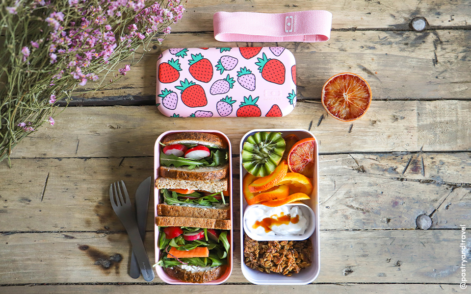 Portable Lunch Box Toast Bread Sandwich Box Bento Box - Temu