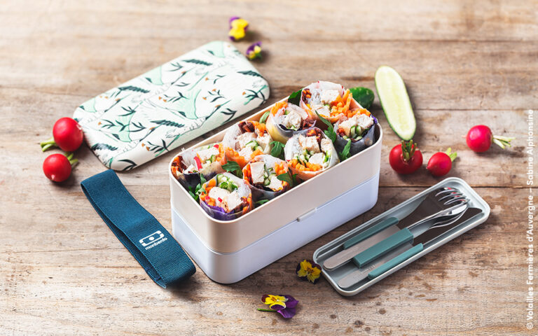 Recette Bento - Spring rolls - Monbento