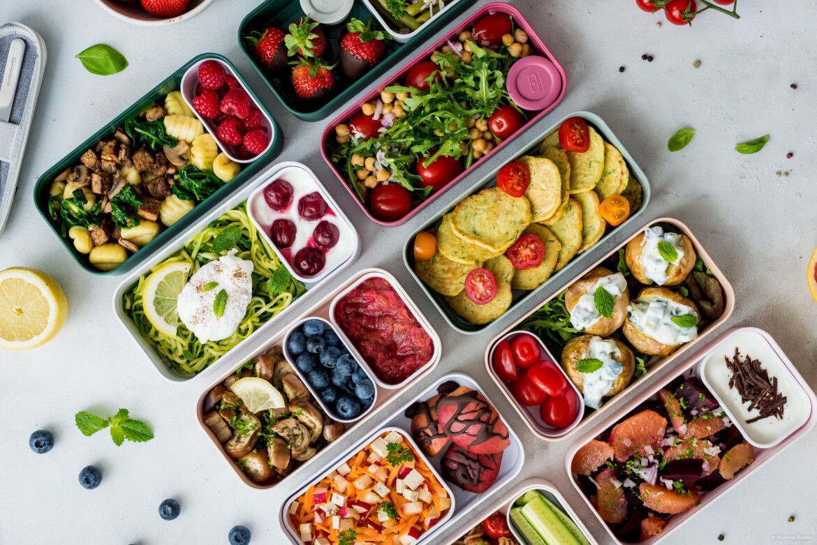 Meal Prep Bento Boxes 4 Different Ways (Clean Eating on the Go!)