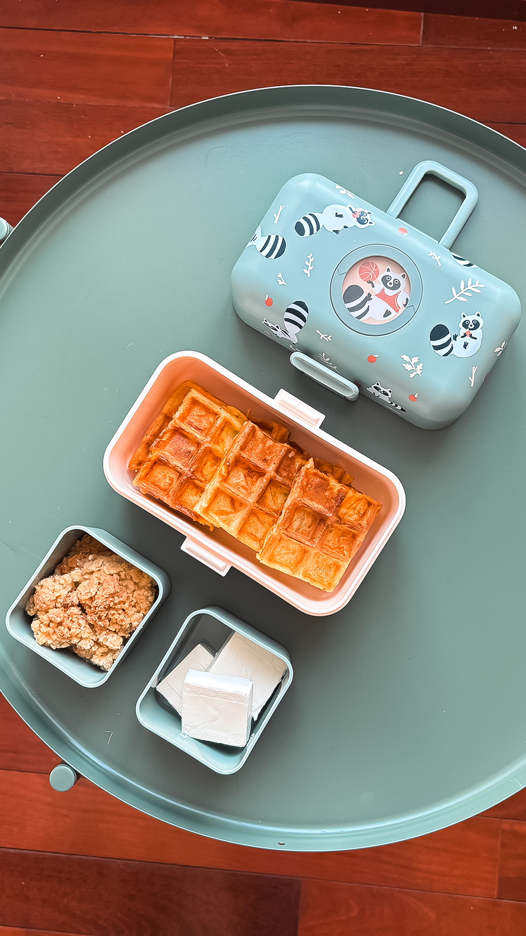 GAUFRES TRESOR Veggie waffles recipe