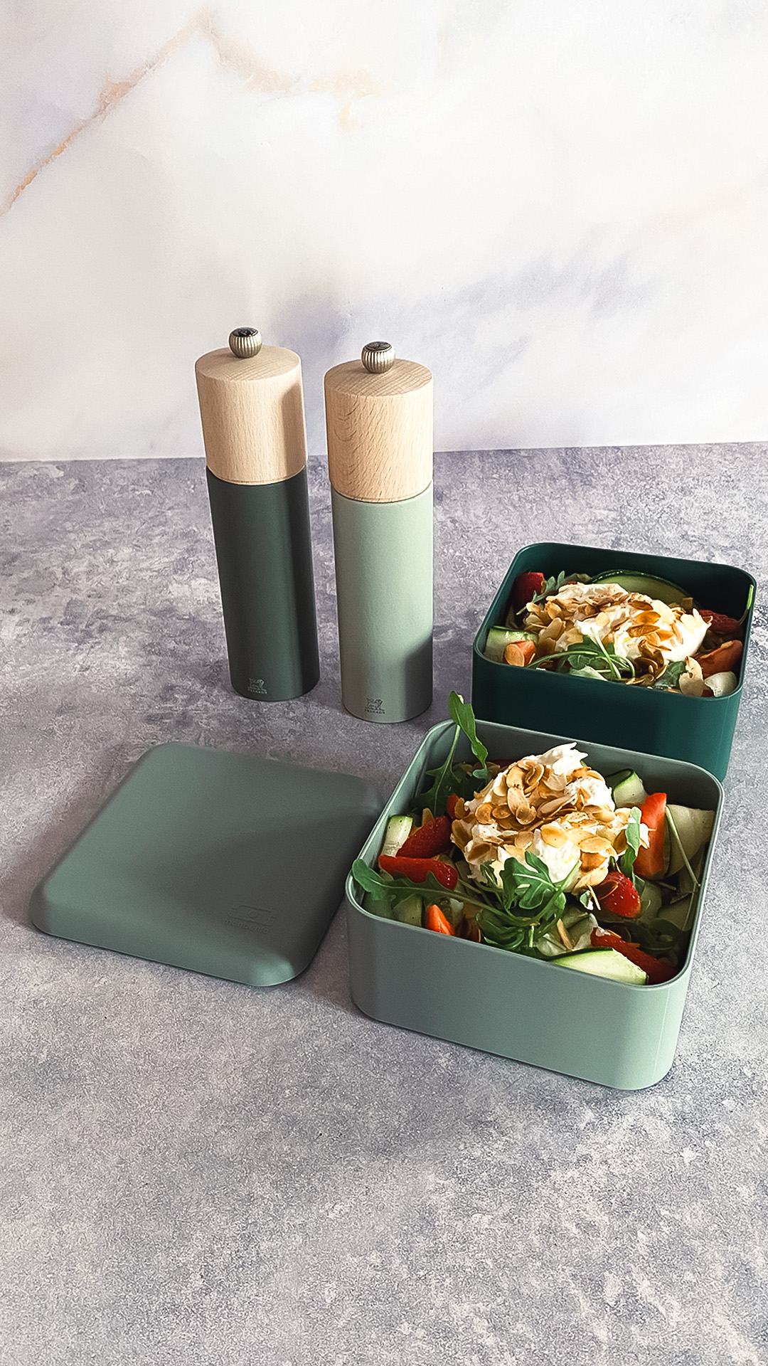 Recette-square-vert-bico-burrata Pesto pasta salad with zucchini and burrata