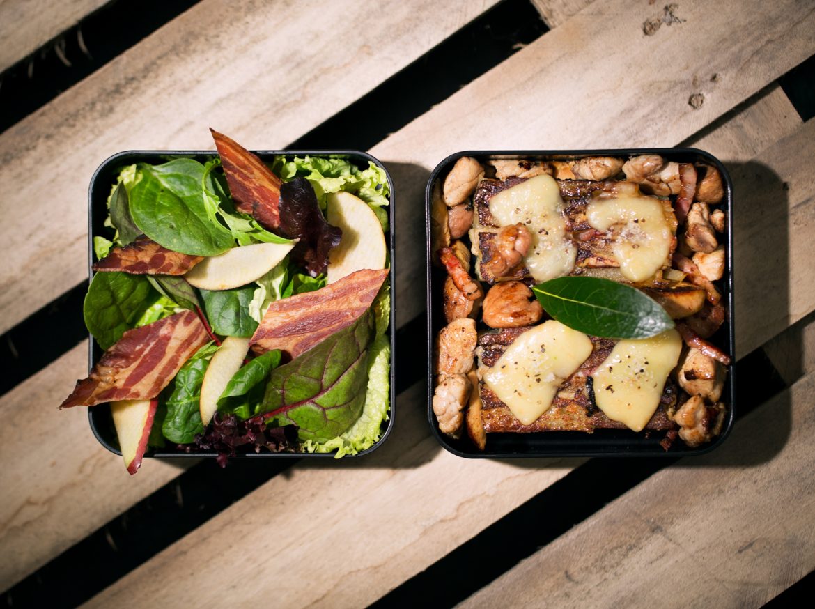 Foie gras and sweetbread gratin