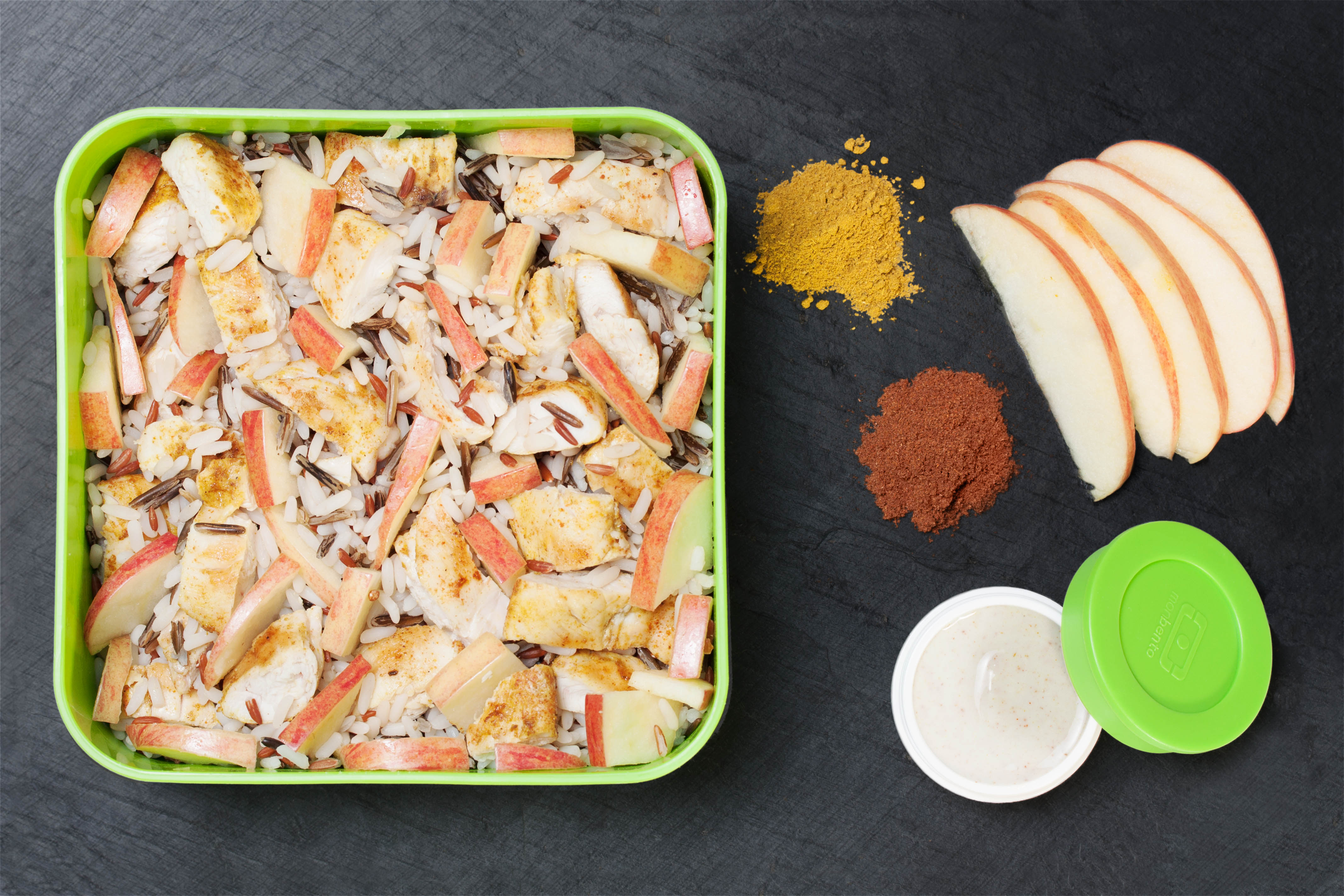 Recette Bento - Roasted sweet potato salad - Monbento